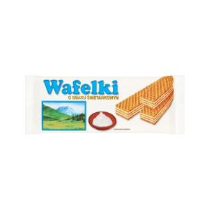 WAFLE ŚMIETANKOWE 80G SKAWA