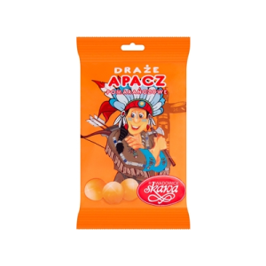 DRAŻE POMARAŃCZOWE 70G SKAWA