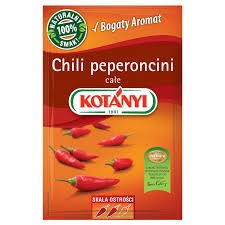 CHILLI PEPERONCINI CAŁE 8G KOTANYI