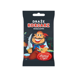 DRAŻE KOKOSOWE KORSARZE 70G SKAWA