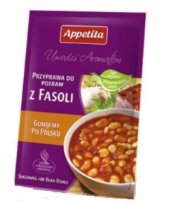 PRZYPRAWA DO POTRAW Z FASOLI 20G APPETITA