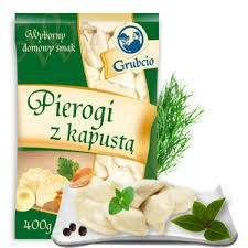 PIEROGI Z KAPUSTĄ MROŻONE 400G GRUBCIO