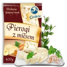 PIEROGI Z MIĘSEM MROŻONE 400G GRUBCIO