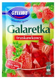 GALARETKA TRUSKAWKA 75G GELLWE