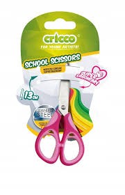 NOŻYCZKI SZKOLNE MOCNE ENERGY MOUSE 13CM