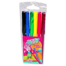 FLAMASTRY 6 KOLORÓW ENERGY MOUSE