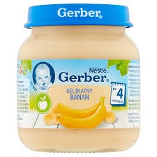 DESER GERBER PUREE Z BANAN 125G