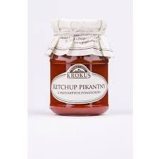 KETCHUP PIKANTNY B/GLUT 180G KROKUS