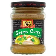 PASTA ZIELONE CURRY 227G REAL THAI