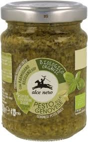 PESTO GENOVESE SOS BAZYLIOWY BIO 130G ALCE NERO