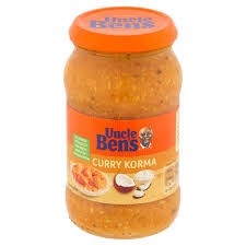 SOS CURRY KORMA 400G UNCLE BEN'S