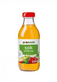 SOK GROSZEK JABŁKOWY 330ML BUT MW