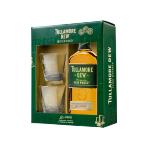 TULLAMORE DEW WHISKY 40% 0,7L +2SZKL