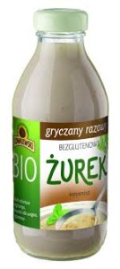 ŻUREK GRYCZ RAZOWY B/GLUT KONC BIO 320ML KOWALEWSKI