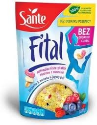PŁATKI FITAL ŻURA BORÓW GOJI 225G SANTE