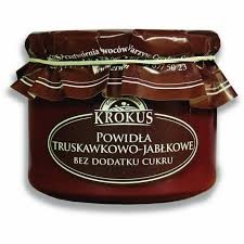 POWIDŁA TRUSKAWKA JABŁKO BEZ CUKRU 310G KROKUS