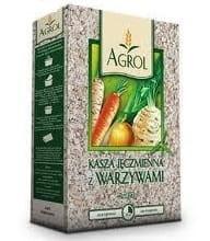 KASZA JĘCZMIENNA Z WARZYWAMI 2*125G AGROL