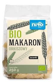 MAKARON ORKISZOWY ŁAZANKI BIO 250G NIRO