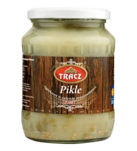 OGÓRKI W ZALEWIE MUSZTARDOWEJ 690G TRACZ