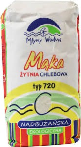 MĄKA ŻYTNIA CHLEBOWA TYP 720 BIO 1KG EKO MEGA