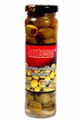 OLIWKI ZIELONE Z PAPRKĄ 156ML HUTESA