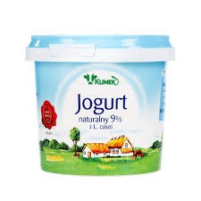 JOGURT NATURALNY 9% 330ML KLIMEKO