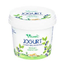 JOGURT Z KONFITURĄ JAGODOWĄ 160G KLIMEKO