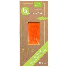 ŁOSOŚ ATLANTYCKI WĘDZ NA GORĄCO BIO 100G B SALMON