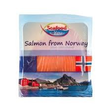 ŁOSOŚ NORWESKI WĘDZ PLASTR 100G KORAL