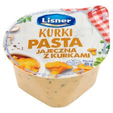 PASTELLA JAJECZNA Z KURKAMI 80G LISNER