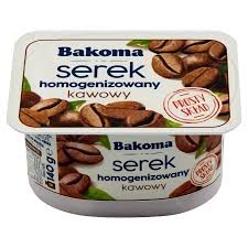 SEREK HOMOGENIZOWANY KAWA 140G BAKOMA