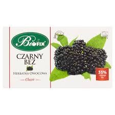 HERBATA BI FIX CZARNY BEZ 25T