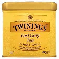 HERBATA LIŚĆ EARLY GREY 100G PUSZKA TWININGS