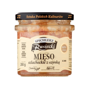 MIĘSO SZLACHECKIE Z SZYNKĄ 300G RUSIECKI