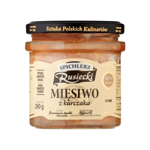 KONSERWA SPICH RUSIECKI MIĘS Z KURCZ 280G