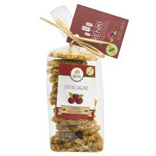 CIASTKA JAGLANE Z ŻURAWINĄ B/GLUT BIO 150G IRENKI