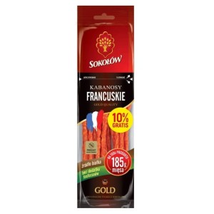 GOLD KABANOSY FRANCUSKIE 100G SOKOŁÓW
