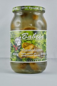 OGÓRKI KISZONE BABCIA 850G ROMEX
