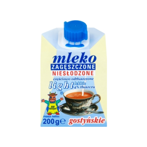 MLEKO ZAGĘ N/SŁ LIGHT 4% 200G GOSTYŃ