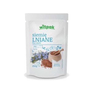 SIEMIĘ LNIANE 250G WITPAK