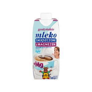 MLEKO LIGHT ZAGĘ NIESŁ MAGNEZ 500G KART GOSTYŃ