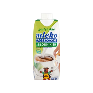 MLEKO ZAGĘSZCZONE N/SŁ LIGHT Z BŁONNIK 4% 500G