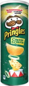 CHIPSY PRINGLES CHEESE & ONION 165G TUBA