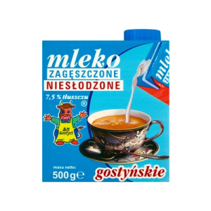 MLEKO ZAGĘSZCZONE N/SŁ 7,5% 500G GOSTYŃ