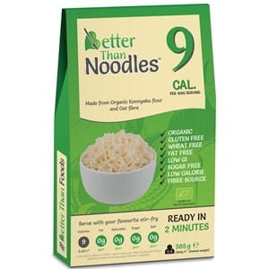 MAKARON KONJAC NOODLE B/GLUT BIO 385G BETTER THAN FOODS