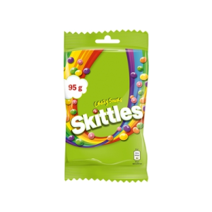DRAŻE SKITTLES CRAZY SOURS 95G WRIGLEY
