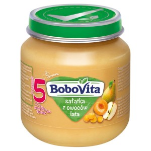 DESER BOBOVITA SAŁTKA Z OWOCÓW LATA 125G 6MC