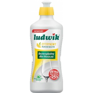 PŁYN DO NACZYŃ LUDWIK 450ML CYTRYNA