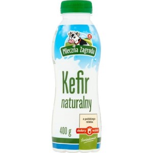 KEFIR KANKA NATURALNY 2% 400G MW BUTELKA