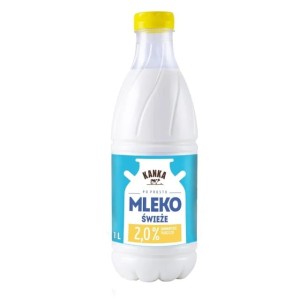 MLEKO KANKA ŚWIEŻE 2% 1L MW PET